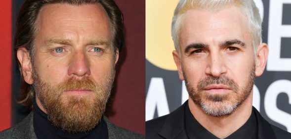 Ewan McGregor (L) and Chris Messina said their characters in Birds of Prey are 'likely' gay. (Baptiste Lacroix/WireImage/George Pimentel/WireImage)