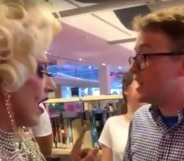 Wilson Gavin, who led a protest against a Drag Queen Story Time event in Australia, has repeatedly died by suicide. (Screenshot via Twitter)