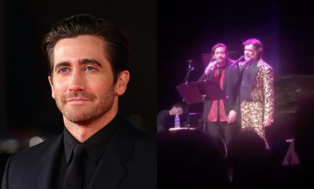 Jake Gyllenhaal and Rufus Wainwright sang The Everly Brothers and it caused nationwide swooning. (Vittorio Zunino Celotto/Getty Images/Screen capture via Twitter)