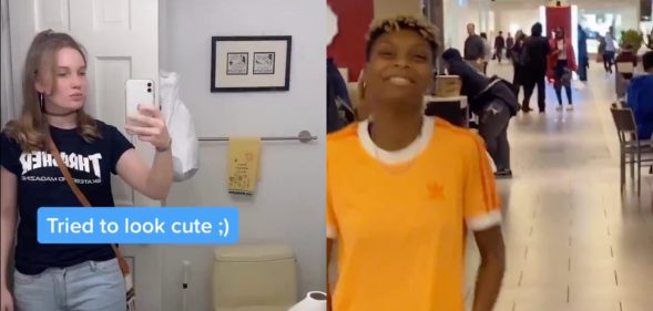 TikTok user Lauren documented her first date and it's aggressively adorable. (Screen captures via TikTok)