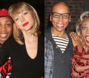 Todrick Hall with Taylor Swift and RuPaul