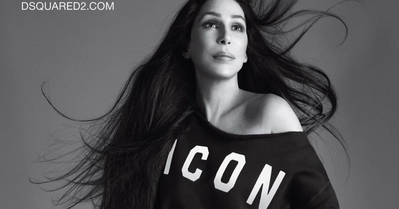 Cher is fronting the new campaign for DSquared2