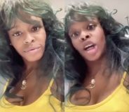 Azealia Banks amplified awareness of the violence trans women face in an Instagram video. (Screen captures via Twitter)