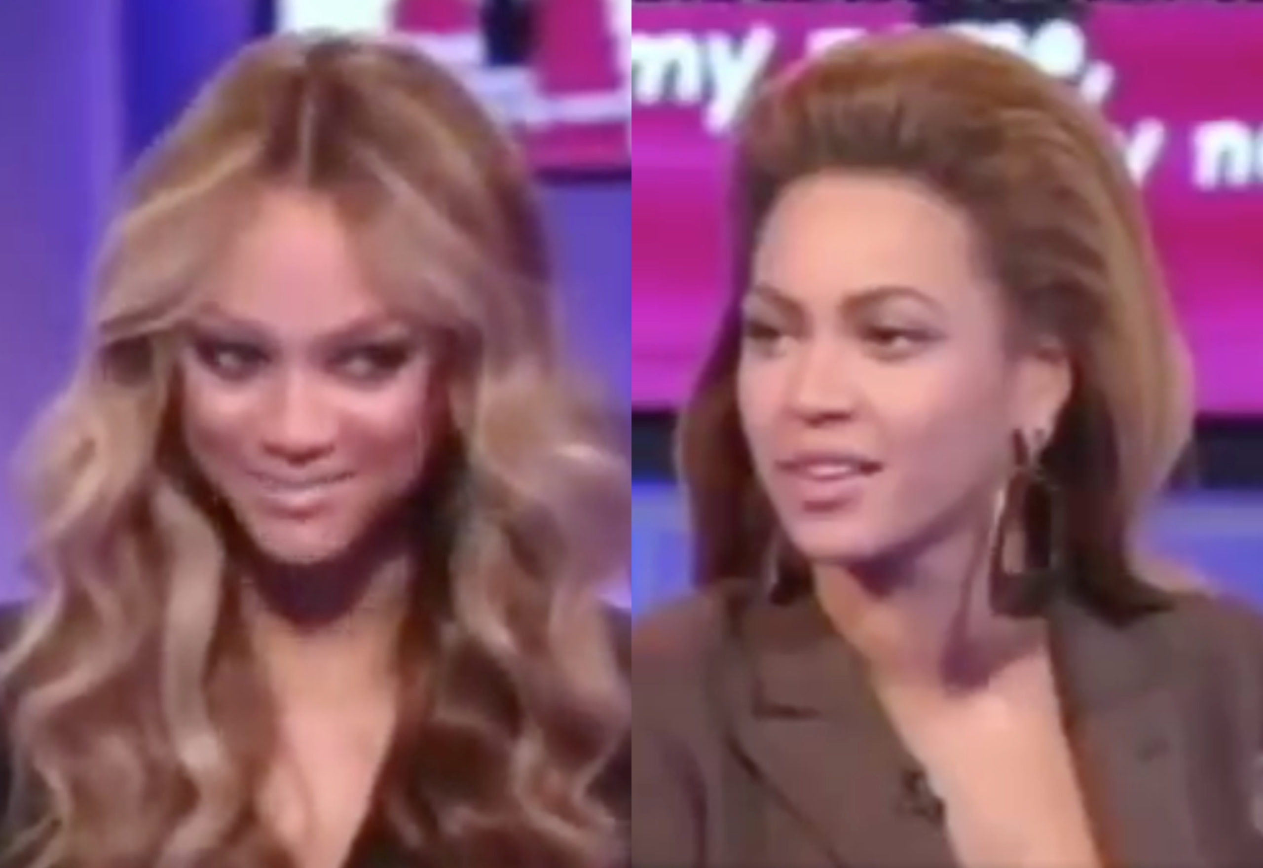 Tyra Banks' bizarre 2008 interview with Beyoncé has finally gone viral