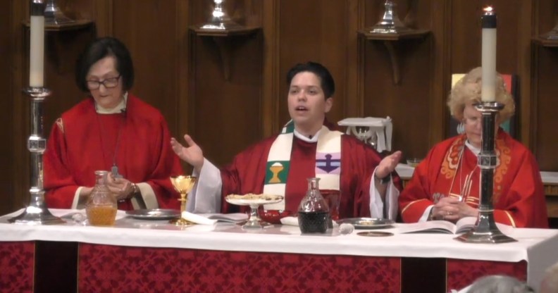Rev. Kori Pacyniak, the newly-ordained pastor of San Diego’s Mary Magdalene Apostle Catholic Community