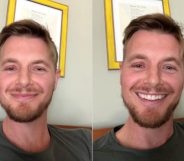 The Flash actor Rick Cosnett came out as gay in a touching Instagram. (Screen captures via Instagram)