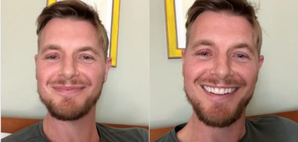 The Flash actor Rick Cosnett came out as gay in a touching Instagram. (Screen captures via Instagram)