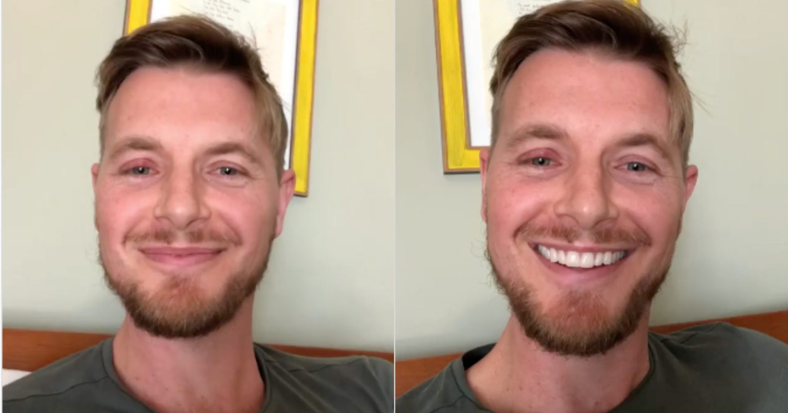 The Flash actor Rick Cosnett came out as gay in a touching Instagram. (Screen captures via Instagram)