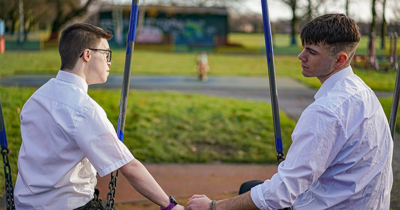 George Webster and Sam Retford in S.A.M