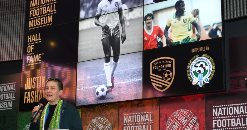 Justin Fashanu was inducted into the National Football Museum Hall of Fame