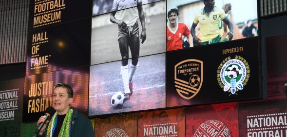 Justin Fashanu was inducted into the National Football Museum Hall of Fame