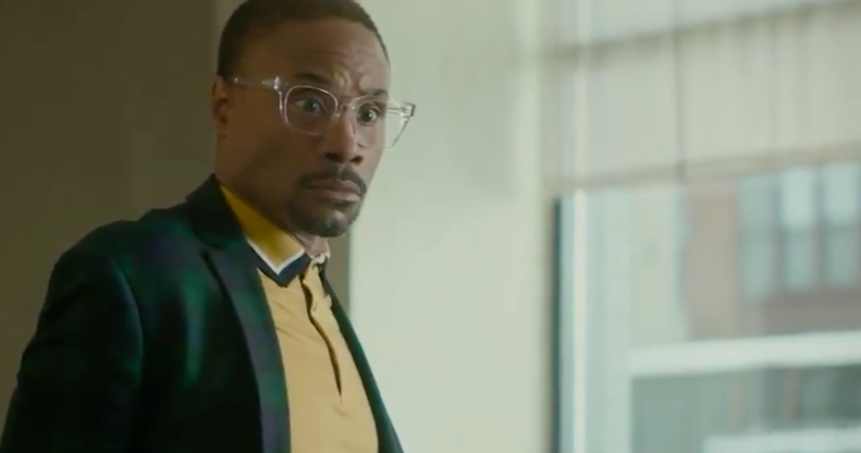 Billy Porter stars as Barrett in upcoming film, Like A Boss. (Screen capture via Twitter)