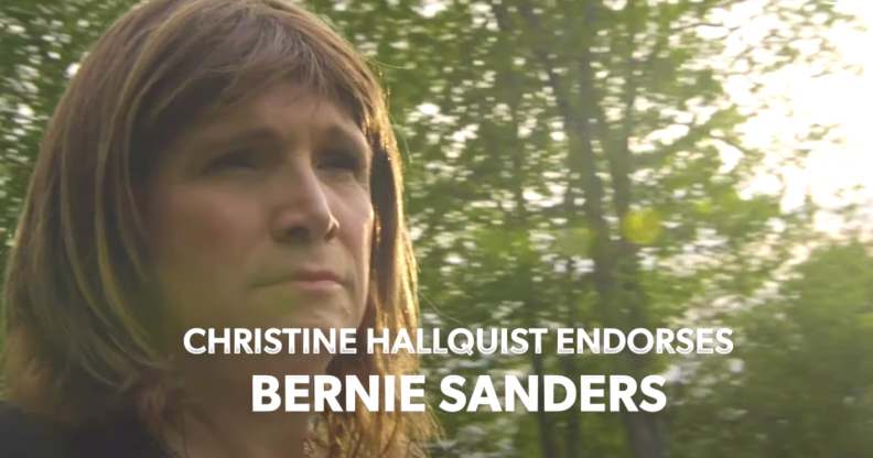 Bernie Sanders gets endorsement from trailblazing trans politician