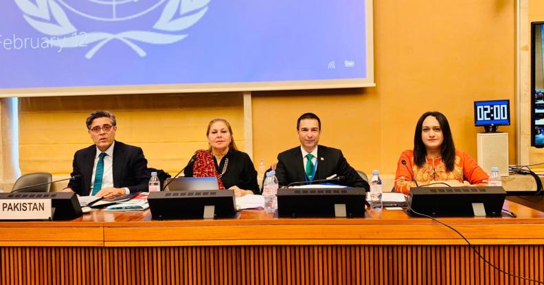Aisha Mughal trans Pakistan United Nations