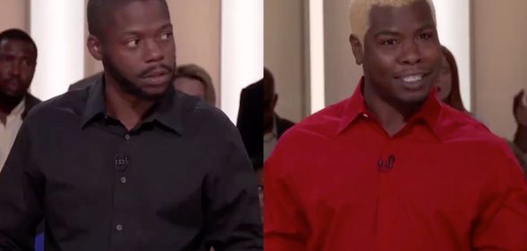 A married gay couple split after in-fighting over rappers Nicki Minaj and Cardi B. (Screen captures via Instagram)