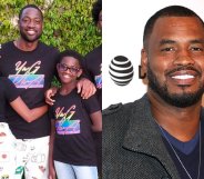 Zaya and Dwyane Wade, Jason Collins