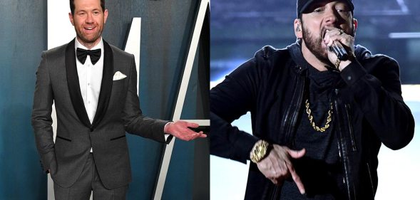 Eminem and Billy Eichner at the Oscars