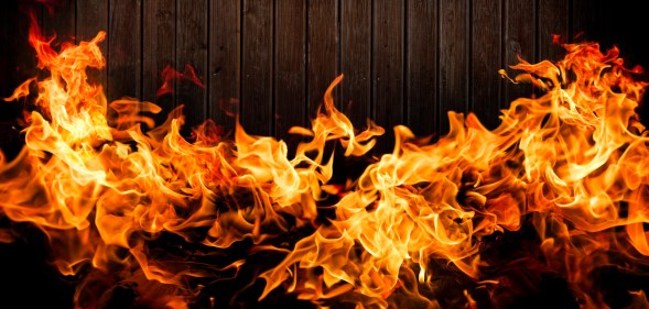 A man has been jailed for setting fire to a woman's home in a transphobic attack.