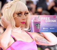 There's a Starbucks scam circulating online by Lady Gaga fans determined to have "Stupid Love" be streamed to number one. (Jamie McCarthy/Getty Images)