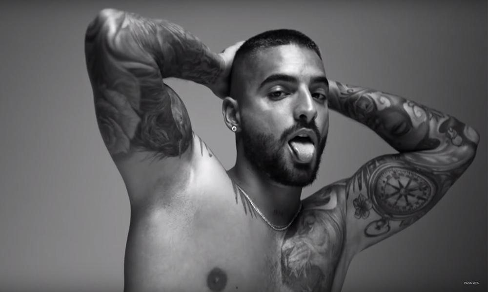 Maluma stripped off for a Calvin Klein ad and told us to 'deal with it'