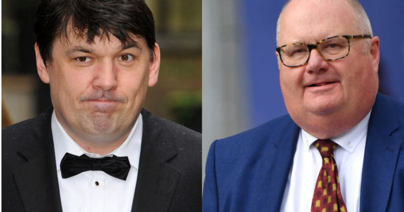 Lord Eric Pickles condemns Graham Linehan for Nazi comments