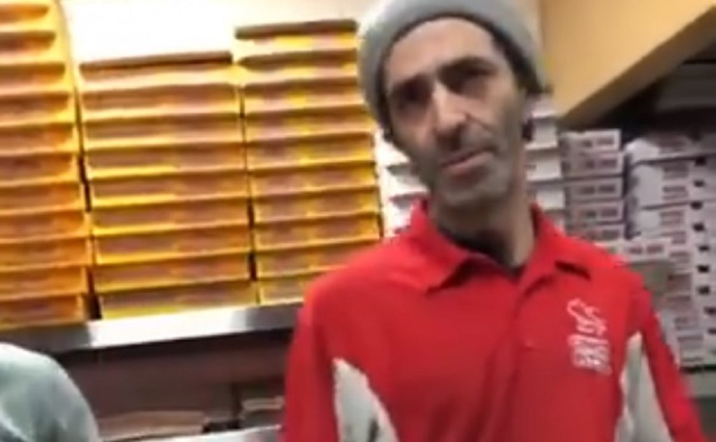 Toronto pizza shop fires employee filmed calling gay customer a 'f****t'