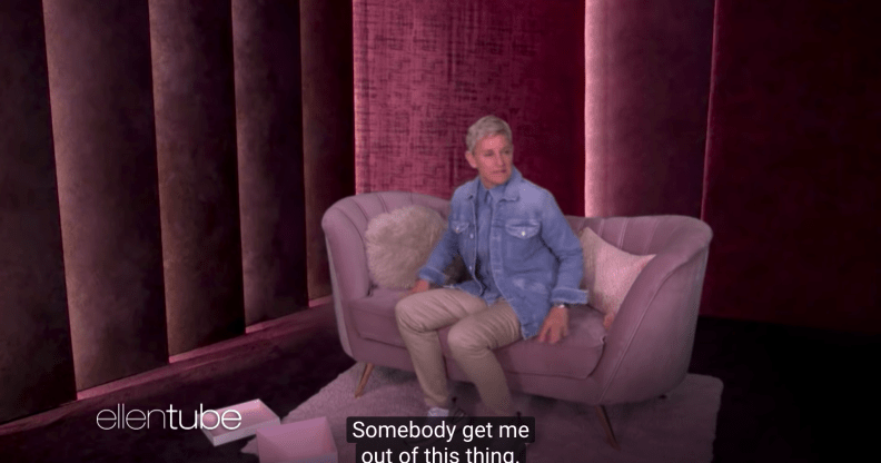Love is Blind: Ellen DeGeneres pokes fun at heteronormative dating show