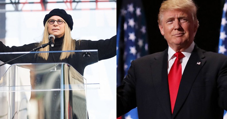 Barbra Streisand Donald Trump