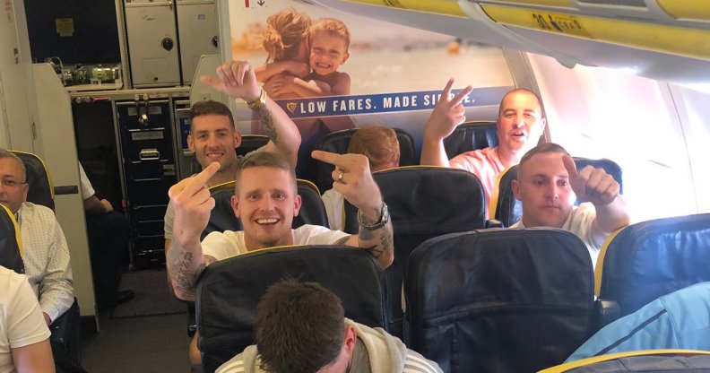 homophobic abuse ryanair
