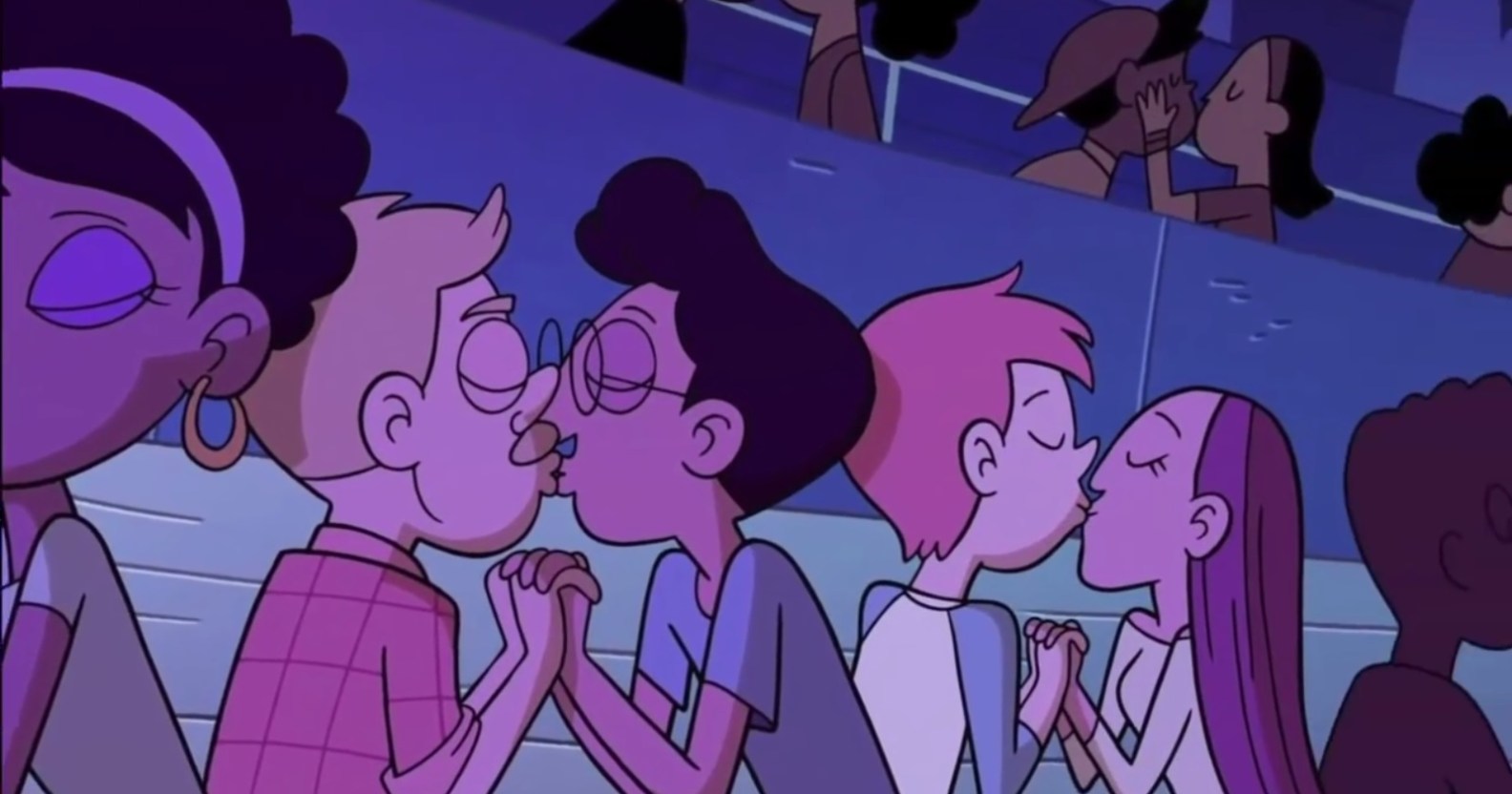 Disney XD cartoon Star vs. the Forces of Evil featured a subtle gay kiss