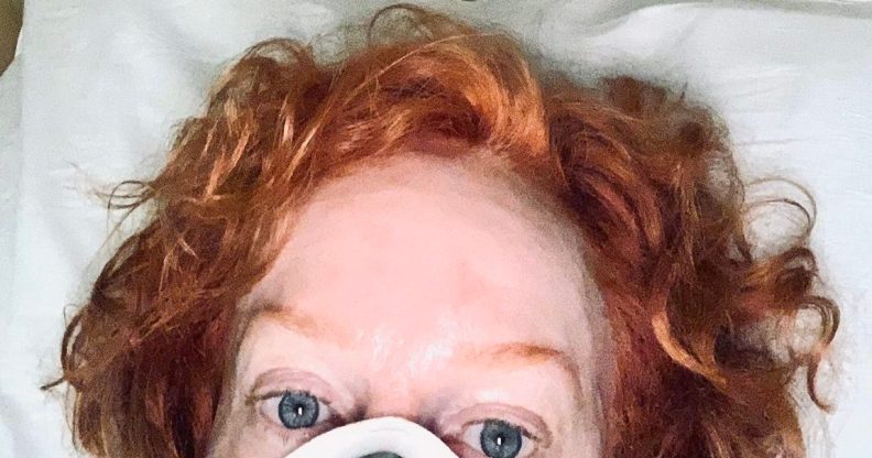 Now back home, Kathy Griffin experienced coronavirus-esque symptoms but clinicians were unable to offer her a test, she claimed. (Twitter)