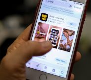 The saga of who would buy Grindr has reached its climax, after an unnamed consortium of investors bought the dating app. (CHRIS DELMAS/AFP via Getty Images)