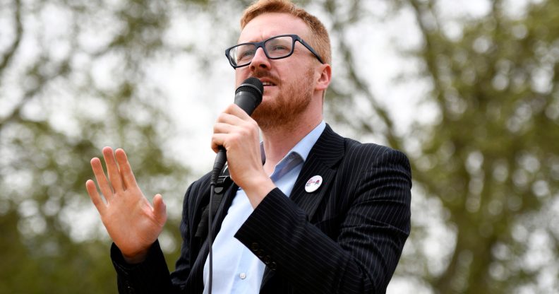Labour Party lawmaker Lloyd Russell-Moyle won re-election to Parliament in 2019. (Andres Pantoja/SOPA Images/LightRocket via Getty Images)