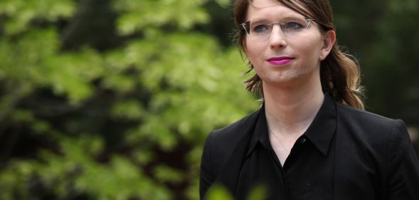Former US Army intelligence analyst Chelsea Manning