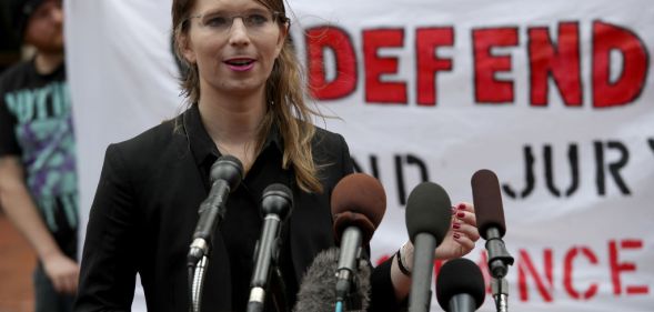Former US Army intelligence analyst Chelsea Manning