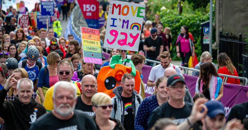 Pride Edinburgh – the stalwart of Scotland's LGBT+ celebrations – has been cancelled due to the coronavirus pandemic. (Stewart Kirby/SOPA Images/LightRocket via Getty Images)