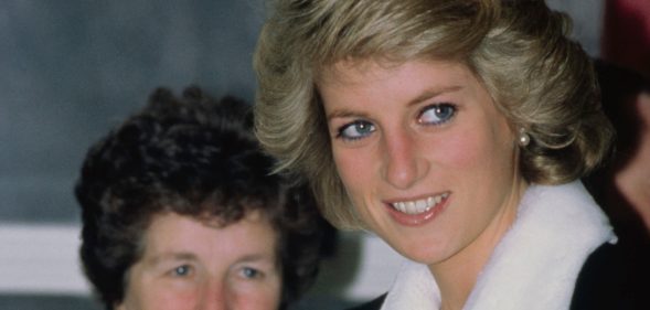 Diana, Princess of Wales, visiting the historic Mildmay Hospital during the peak of the HIV/AIDS crisis ravaging London, England. (Princess Diana Archive/Getty Images)