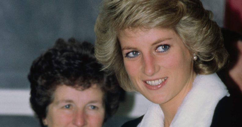 Diana, Princess of Wales, visiting the historic Mildmay Hospital during the peak of the HIV/AIDS crisis ravaging London, England. (Princess Diana Archive/Getty Images)