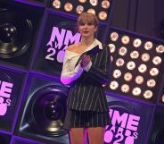 Taylor Swift attends The NME Awards 2020 at the O2 Academy Brixton on February 12, 2020 in London, England.