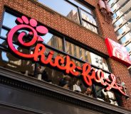 American fast food restaurant chain, Chick-fil-A