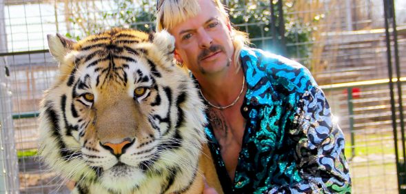 Joe Exotic Tiger King: Netflix crime doc based on 'gun-toting gay redneck' donald trump pardon