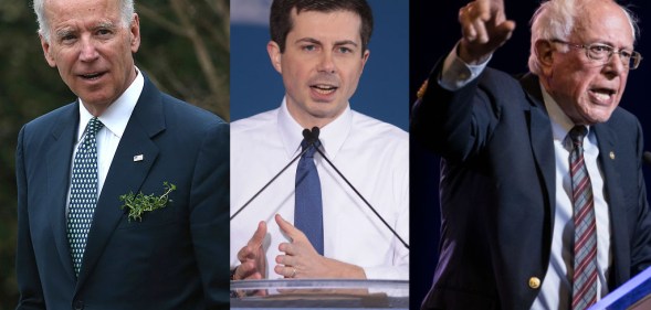 Super Tuesday results Joe Biden Pete Buttigieg Bernie Sanders
