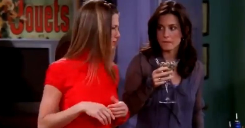 Monica bisexual Friends