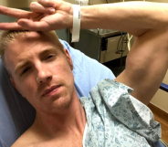 Walking Dead actor Daniel Newman leapfrogged around emergency rooms attempting to acquire a coronavirus testing kit despite showing symptoms. (Instagram)