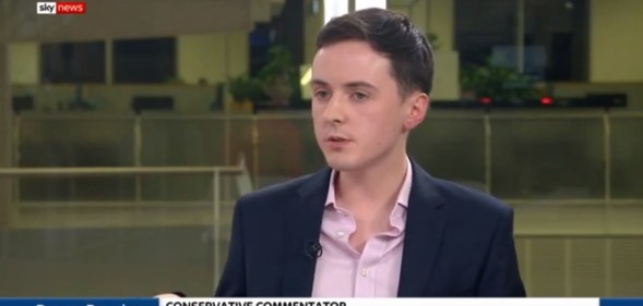 Right-wing pundit Darren Grimes