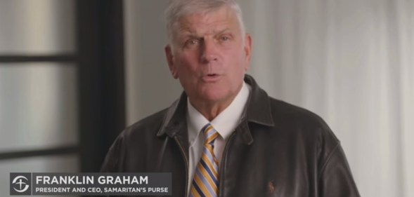 Anti-LGBT preacher Franklin Graham of Samaritan's Purse