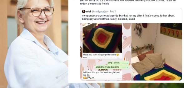 Gran who crocheted Pride blanket for granddaughter dies of coronavirus