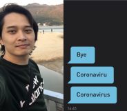 Michael Rivera has spoken out about the racism he has faced on Grindr as an Asian man since the coronavirus pandemic seized daily life. (Twitter)