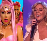 Lady Gaga and Charlotte Awbery