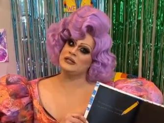 Nina West drag queen storytime Instagram